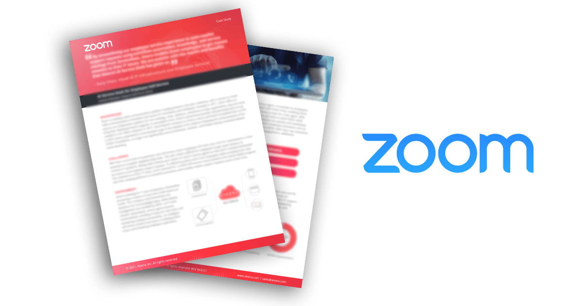 zoom case study aisera