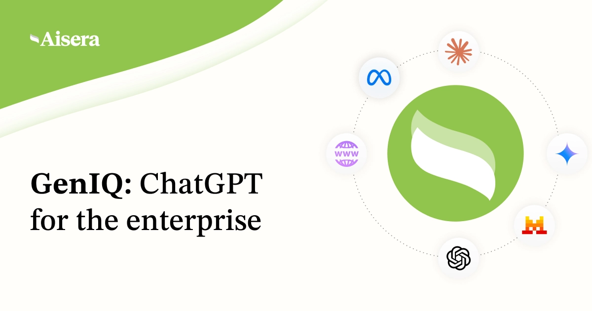 Aisera’s GenIQ: ChatGPT for the Enterprise