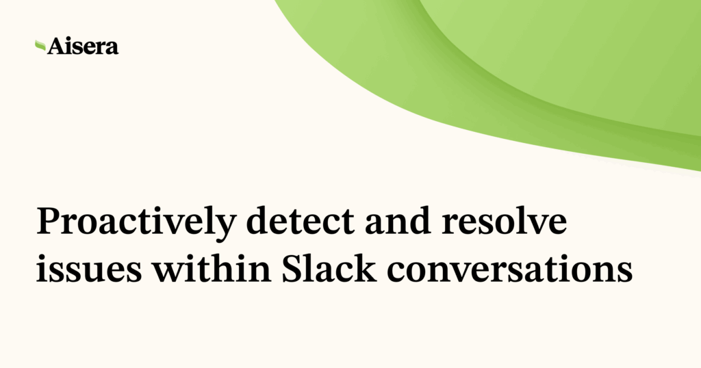 Proactively Detect Issue card