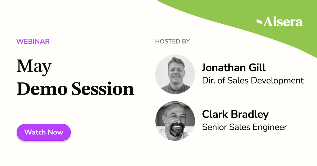 Aisera’s Monthly Demo Series #2