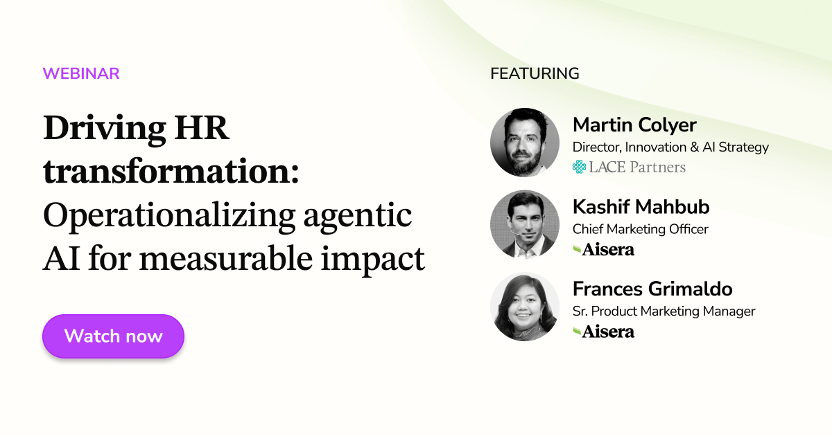 Driving HR Transformation with AI Agents: <br> Operationalizing agentic AI in real-world use cases for measurable impact