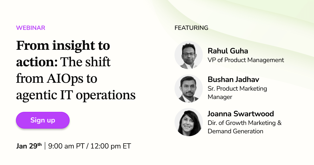 From Insight to Action: The Shift from AIOps to Agentic IT Operations