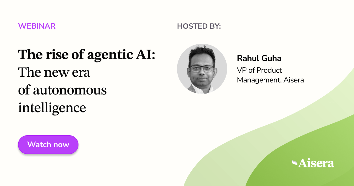 Webinar – The Rise of Agentic AI: Transforming Enterprise Productivity