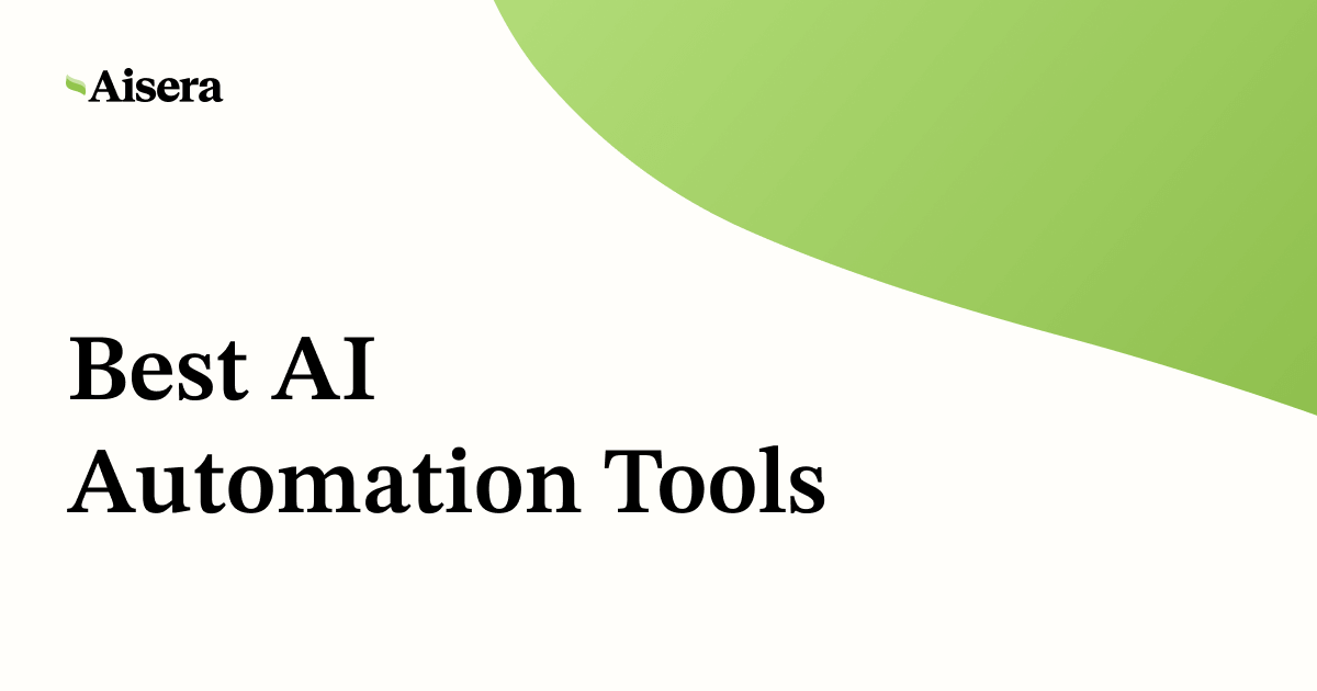 Best AI Automation Tools