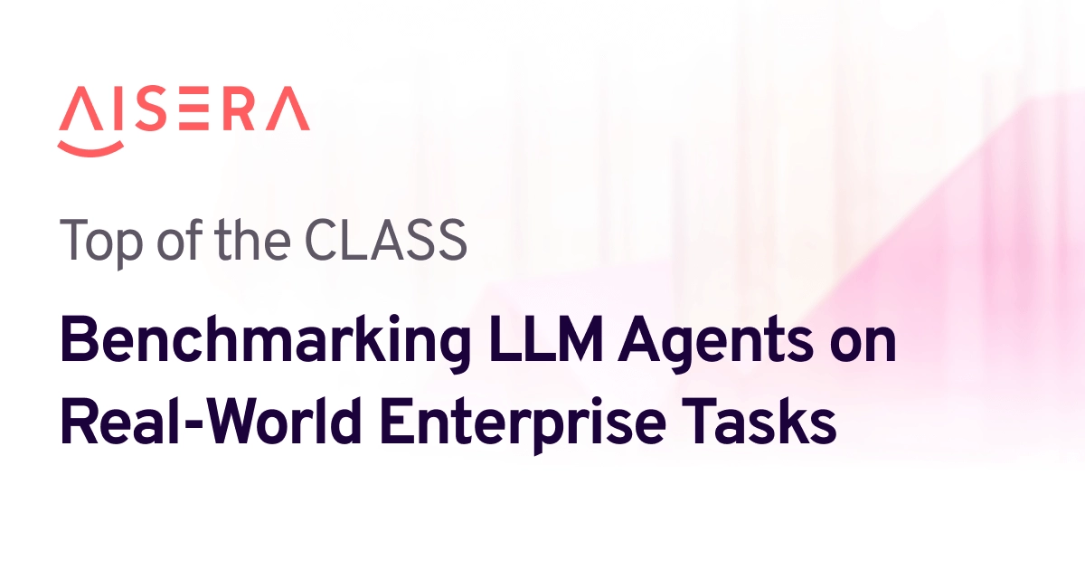 Aisera introduces a framework to evaluate how domain-specific agents can deliver superior value in the enterprise