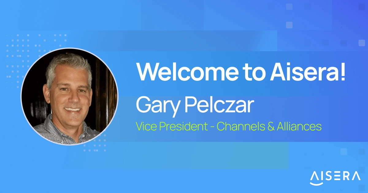 Aisera Appoints Gary Pelczar as Vice President of Channels and Alliances to Accelerate the Growth of its Partner Ecosystem