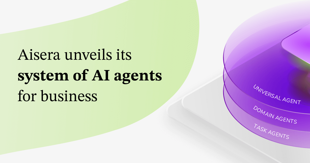 Aisera Introduces a System of AI Agents for Faster, Smarter Enterprise Transformation