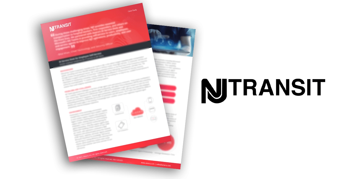 nj transit aisera integration