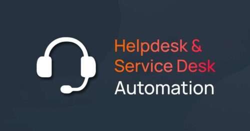 Service desk automation