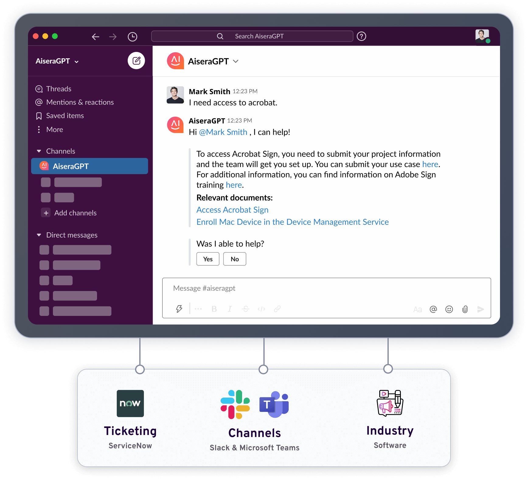 AiseraGPT is Freeing Up Employee Creativity with Seamless Self-Service & Agent Assistance