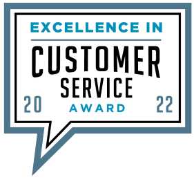 Excellence in customer service award 2022