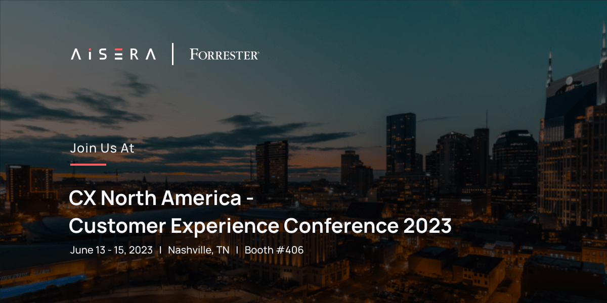 Forrester CX event