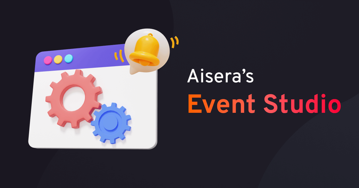 What is Aisera’s Event Studio?