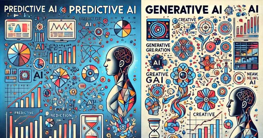 Comparison of Generative vs Predictive AI