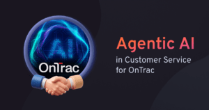 Agentic AI in customer service for OnTrac