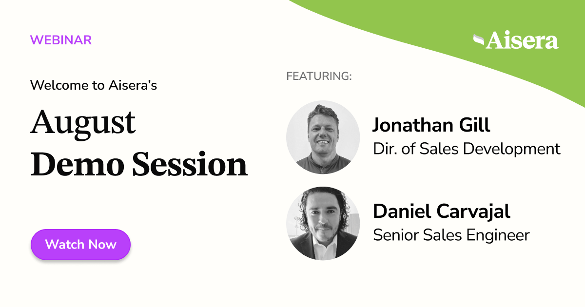 Aisera’s Monthly Demo Series #5