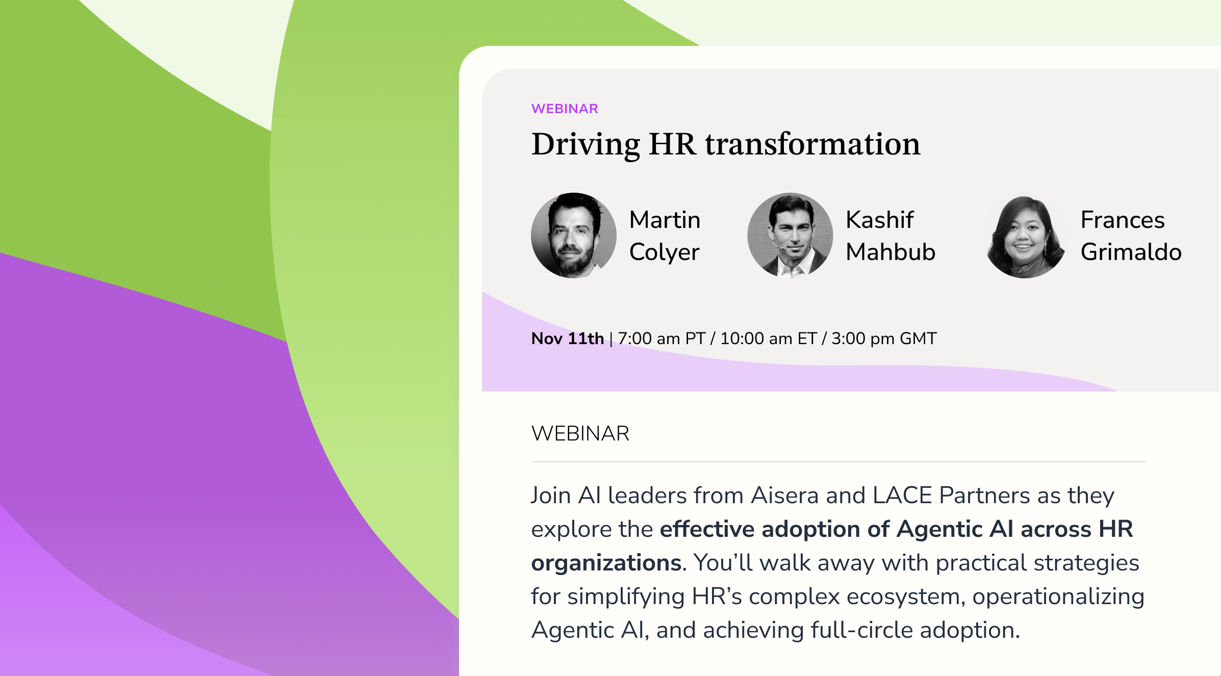 driving hr transformation