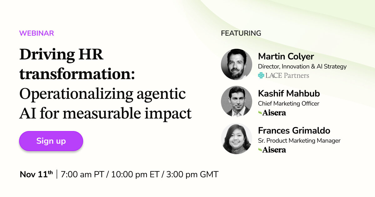 Driving HR Transformation with AI Agents: <br> Operationalizing agentic AI in real-world use cases for measurable impact