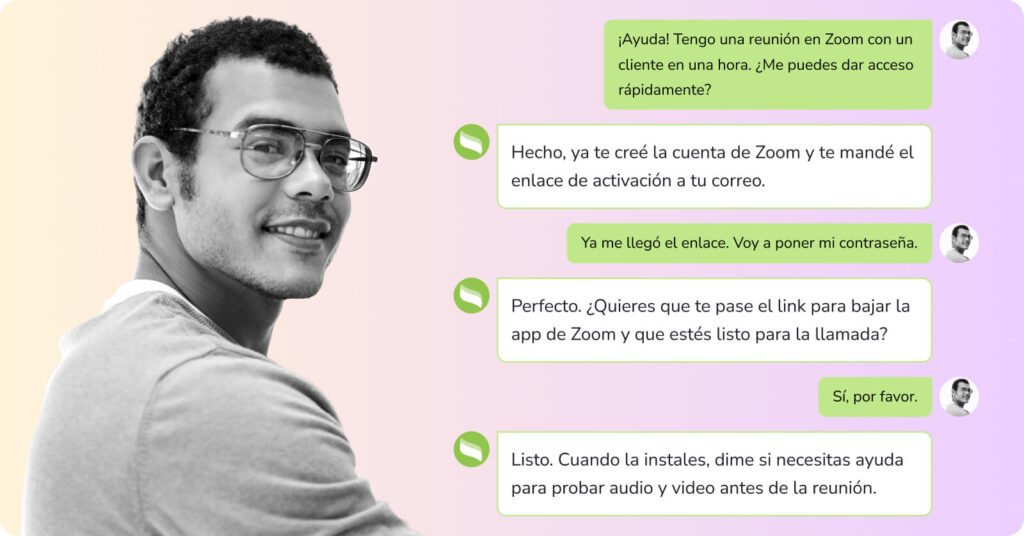 Multilingual AI support use cases