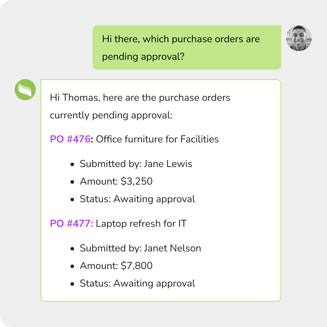 purchase order management