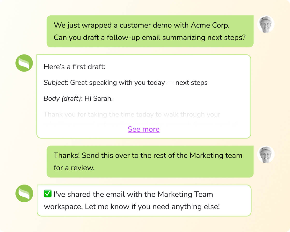 ai agent and ai assistant for sales and marketing
