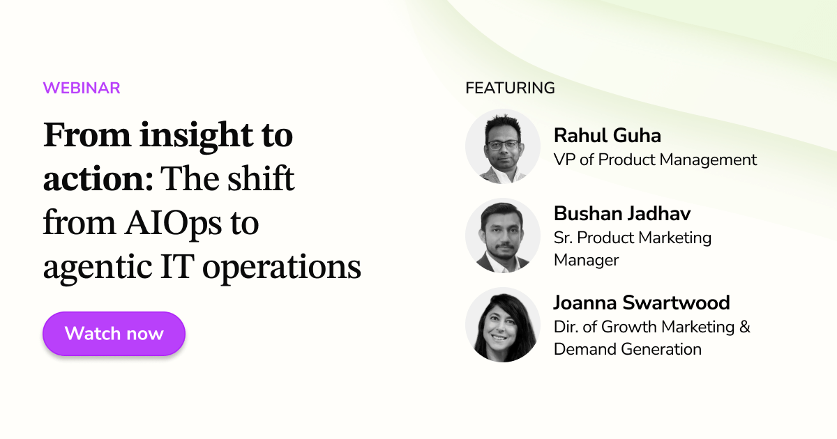 From Insight to Action: The Shift from AIOps to Agentic IT Operations